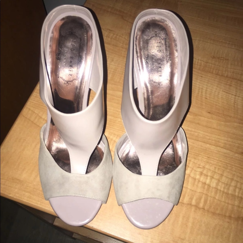 Ted Baker rose gold heels